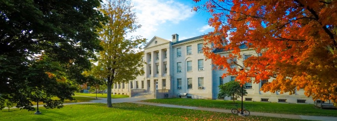 Parker Hall on UB's South Campus. 