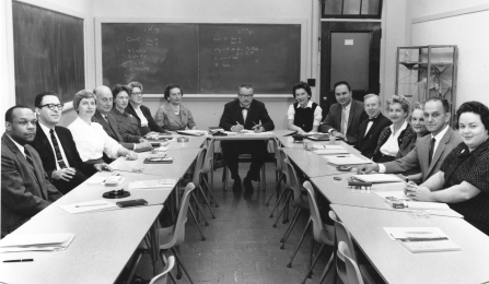 faculty and staff, 1961. 