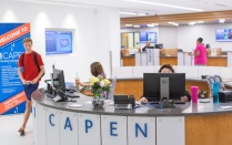student help desk in Capen Hall. 