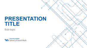 Cover page for the contemporary template. 