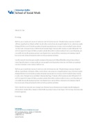 Template of digital letterhead, logo at top. 