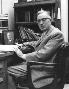 Zoom image: Niles Carpenter, first dean of the UB School of Social Work 