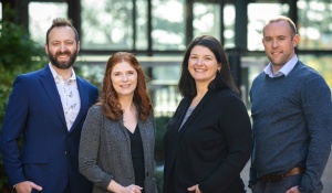 Alex Rubin, Katie Stalker, Annahita Ball, Mike Lynch. 
