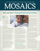 cover of Mosaics magazine. 