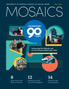 Fall 2024 cover of Mosaics. 