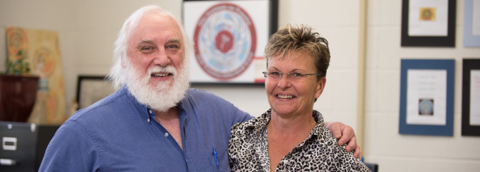 Tom Nochajski and Sue Green. 