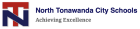 Logo stating "North Tonawanda City Schools. Achieving excellence.". 