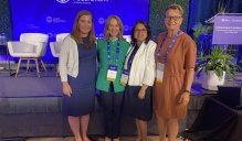 Sue Green (right) with other colleagues from the Jewish Federation Compassion in Action Conference in Washington DC. 