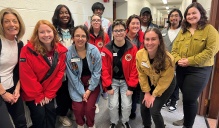 City Year Buffalo Comes to ITTIC's Office for the Final Session.